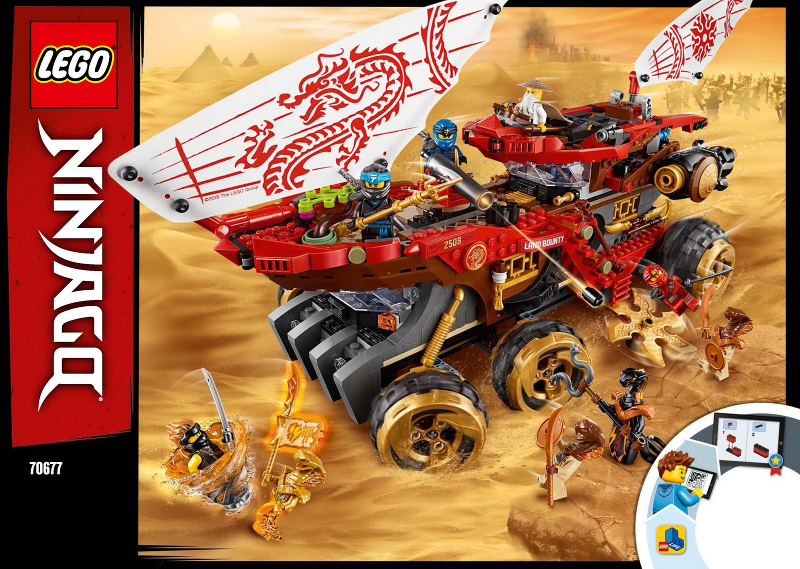 70677 Land Bounty (Certified) LEGO Ninjago product image 2, provided for visual reference and product detail review