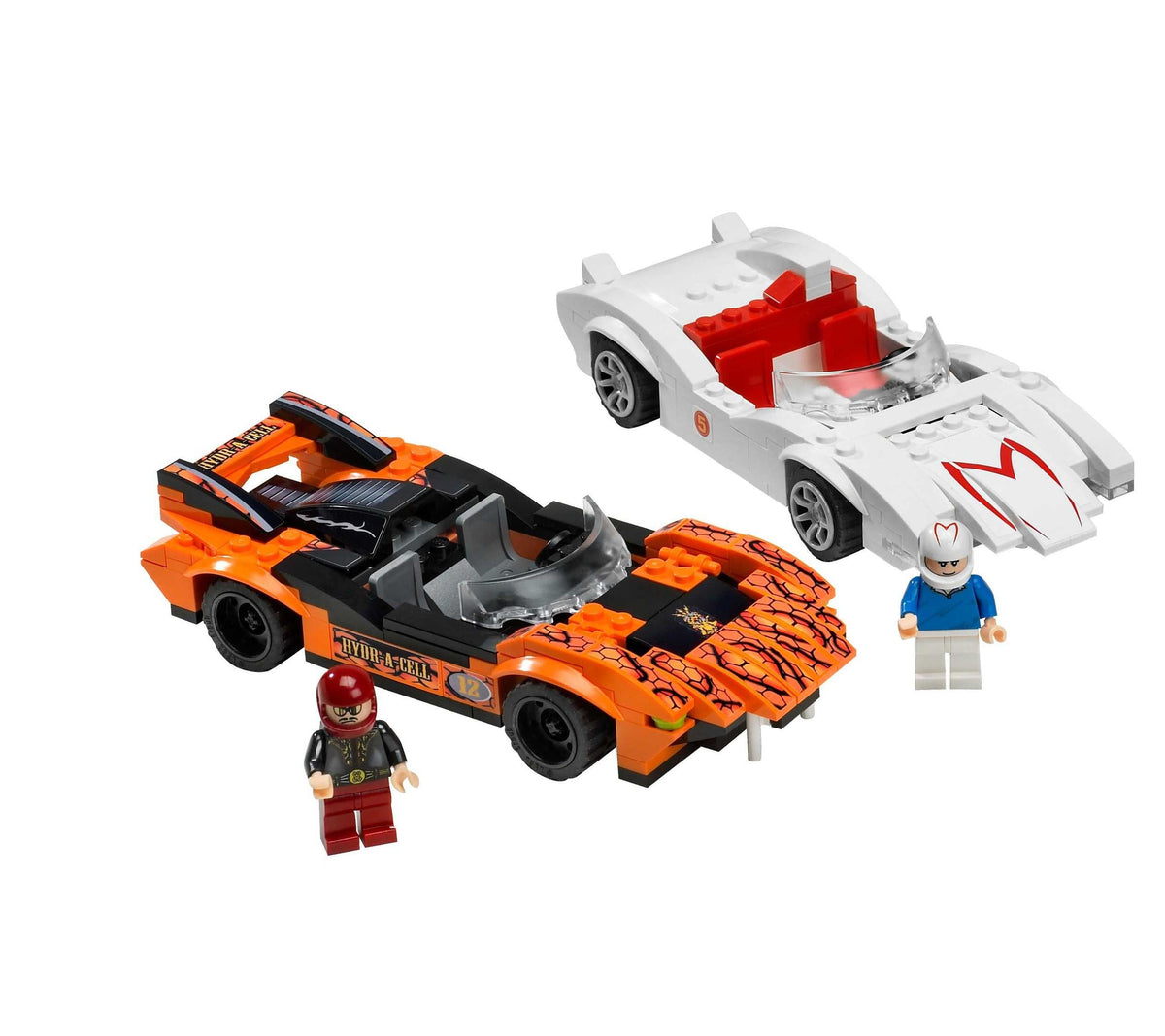 8158 Speed Racer & Snake Oiler (Used) LEGO Speed Racer product image 1, provided for visual reference and product detail