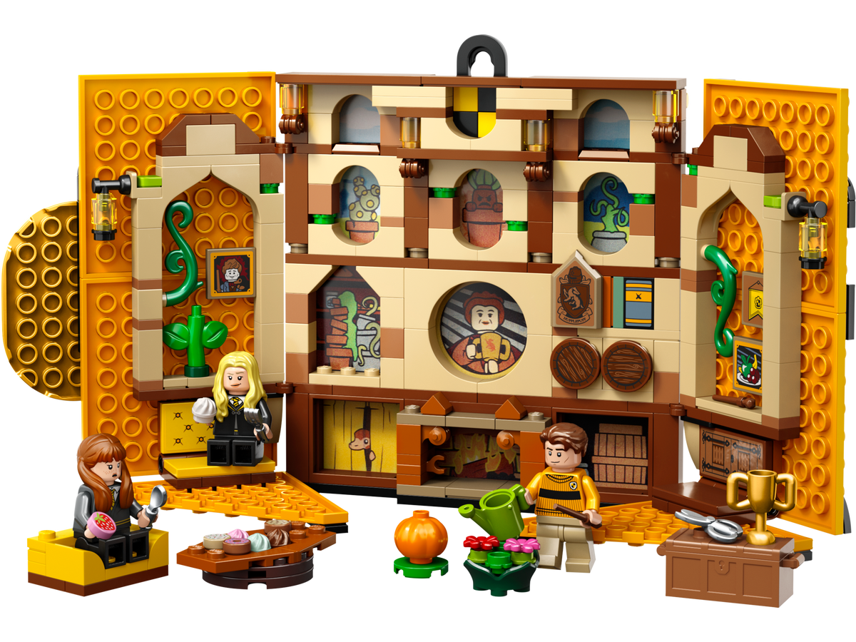 76412 Hufflepuff House Banner (Certified) LEGO Harry Potter product image 1, provided for visual reference and product