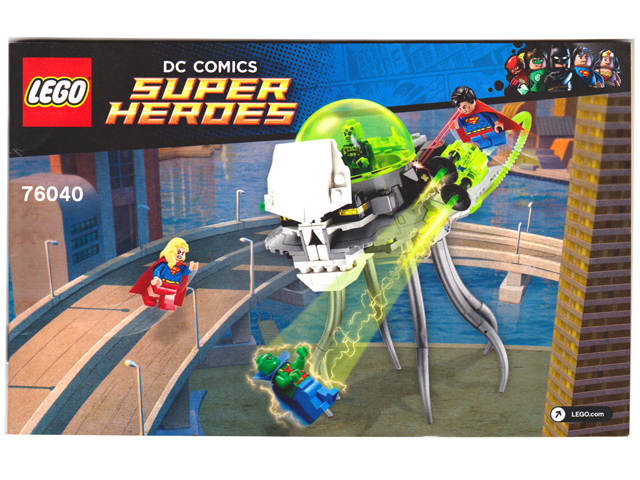 76040 Brainiac Attack (Certified) LEGO Super Heroes product image 2, provided for visual reference and product detail review