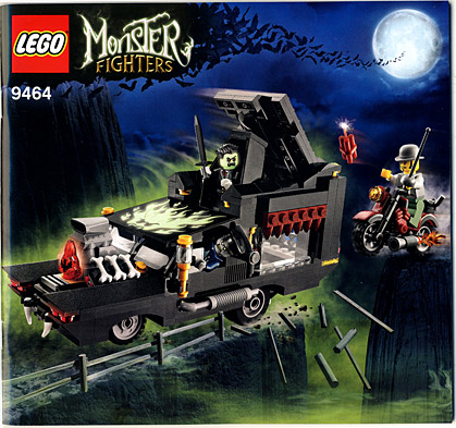 9464 The Vampyre Hearse (Used) LEGO Monster Fighters product image 2, provided for visual reference and product detail review