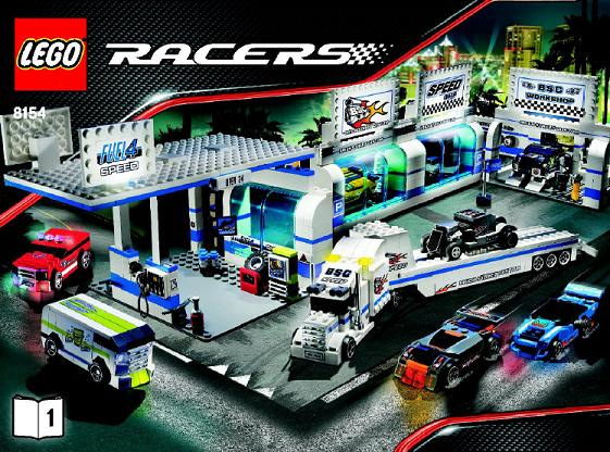 8154 Brick Street Customs (Used) LEGO Racers product image 2, provided for visual reference and product detail review