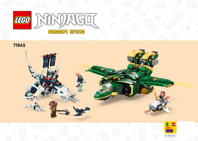 71845 Lloyd's Jet Mech (Used) LEGO Ninjago product image 2, provided for visual reference and product detail review