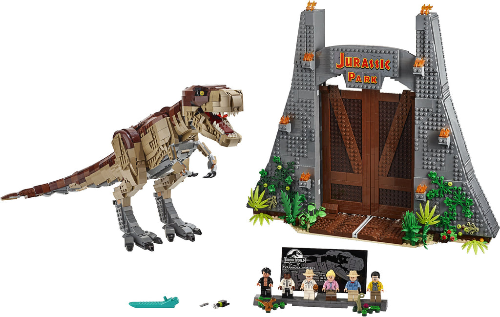 75936 Jurassic Park: T. rex Rampage (Certified) LEGO Jurassic World product image 1, provided for visual reference and