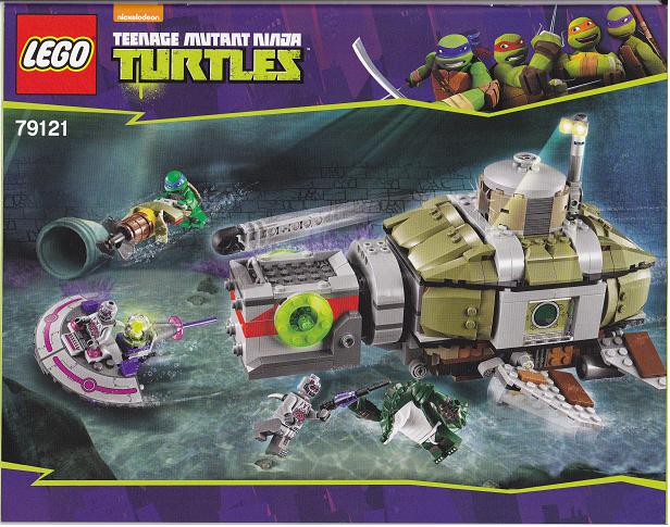 79121 Turtle Sub Undersea Chase (Certified) LEGO Teenage Mutant Ninja Turtles product image 2, provided for visual reference