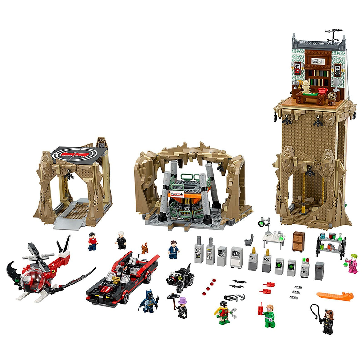76052 Batman Classic TV Series - Batcave (Used) LEGO Super Heroes product image 1, provided for visual reference and product