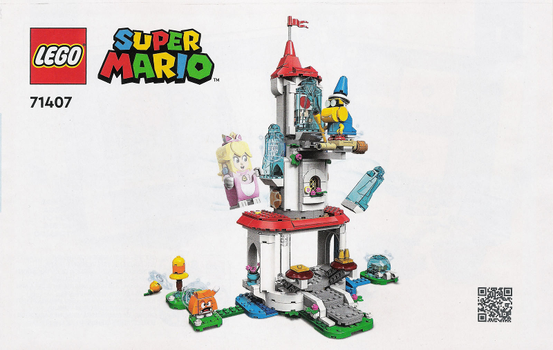 71407 Cat Peach Suit and Frozen Tower - Expansion Set (Certified) LEGO Super Mario product image 2, provided for visual