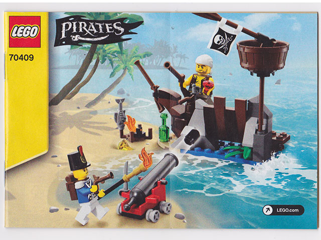 70409 Shipwreck Defense (Used) LEGO Pirates product image 2, provided for visual reference and product detail review