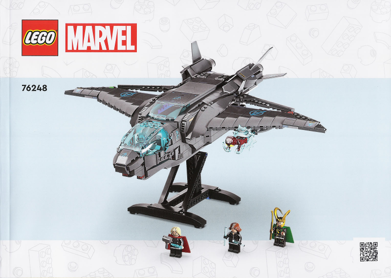 76248 The Avengers Quinjet (Used) LEGO Super Heroes product image 2, provided for visual reference and product detail review