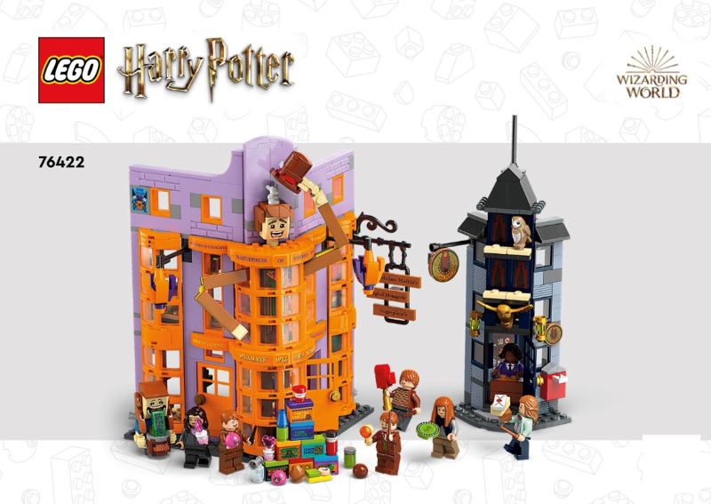 76422 Diagon Alley: Weasleys' Wizard Wheezes (Used) LEGO Harry Potter product image 2, provided for visual reference and