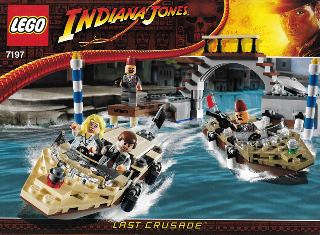 7197 Venice Canal Chase (Used) LEGO Indiana Jones product image 2, provided for visual reference and product detail review