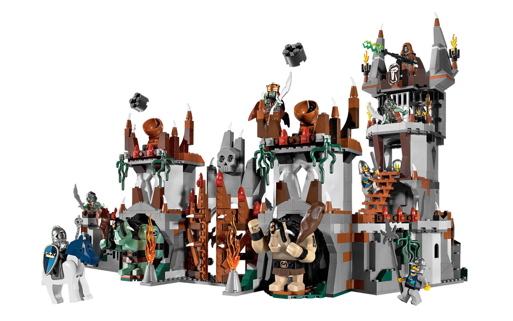 7097 Trolls' Mountain Fortress (Used) LEGO Castle product image 1, provided for visual reference and product detail review
