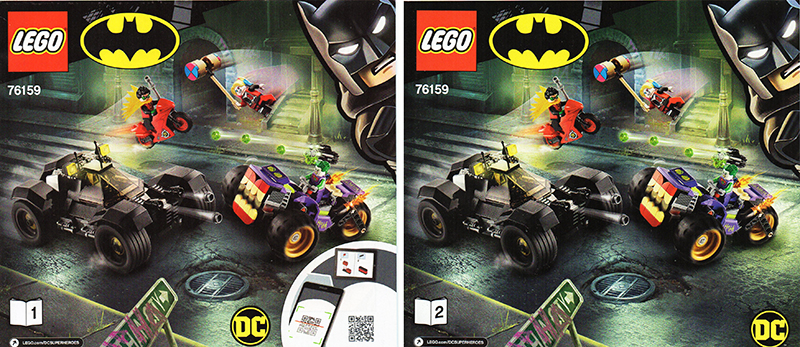 76159 Joker's Trike Chase (Used) LEGO Super Heroes product image 2, provided for visual reference and product detail review