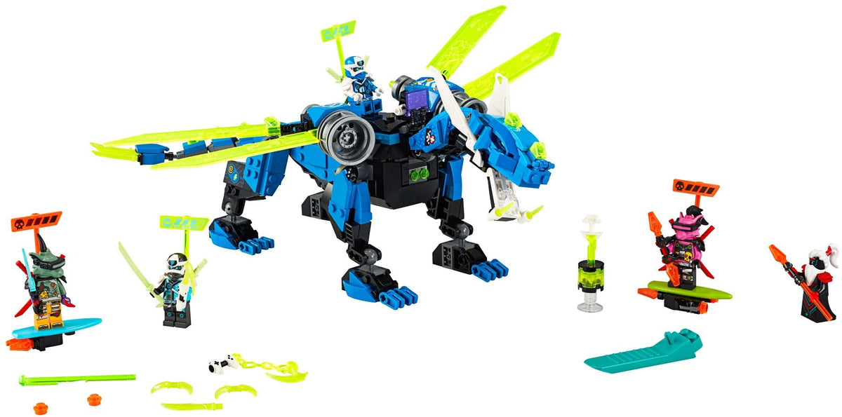 71711 Jay's Cyber Dragon (Used) LEGO Ninjago product image 1, provided for visual reference and product detail review