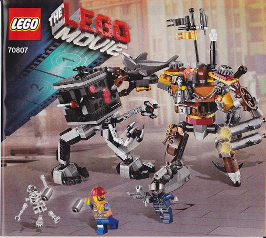 70807 MetalBeard's Duel (Used) LEGO The LEGO Movie product image 2, provided for visual reference and product detail review