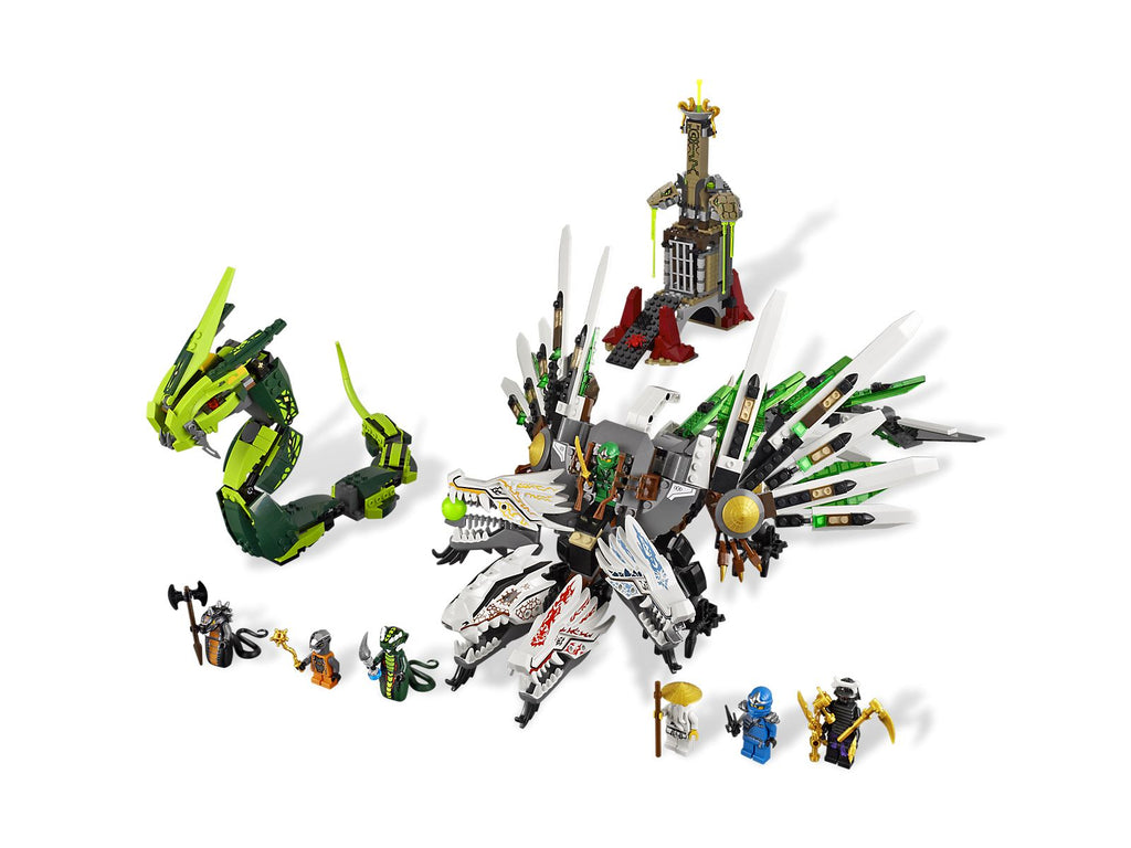 9450 Epic Dragon Battle (Used) LEGO Ninjago product image 1, provided for visual reference and product detail review