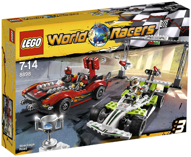 8898 Wreckage Road (Retired) LEGO World Racers product image 1, provided for visual reference and product detail review