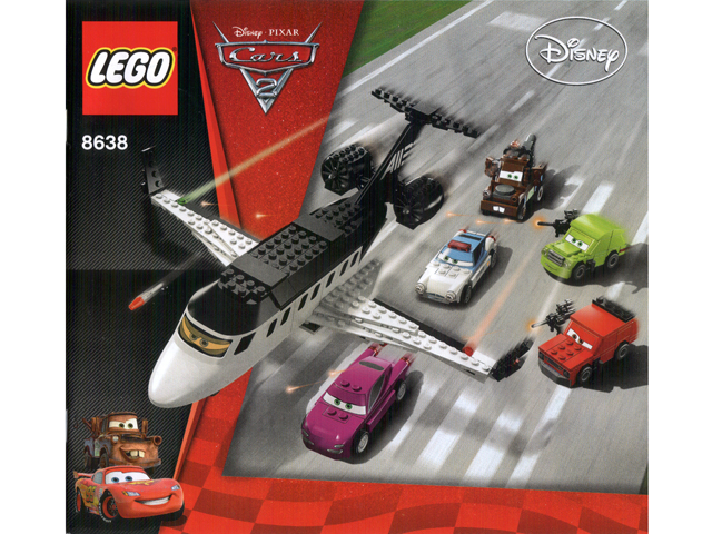 8638 Spy Jet Escape (Used) LEGO Cars product image 2, provided for visual reference and product detail review