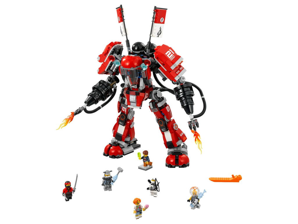 70615 Fire Mech (Used) LEGO The LEGO Ninjago Movie product image 1, provided for visual reference and product detail review