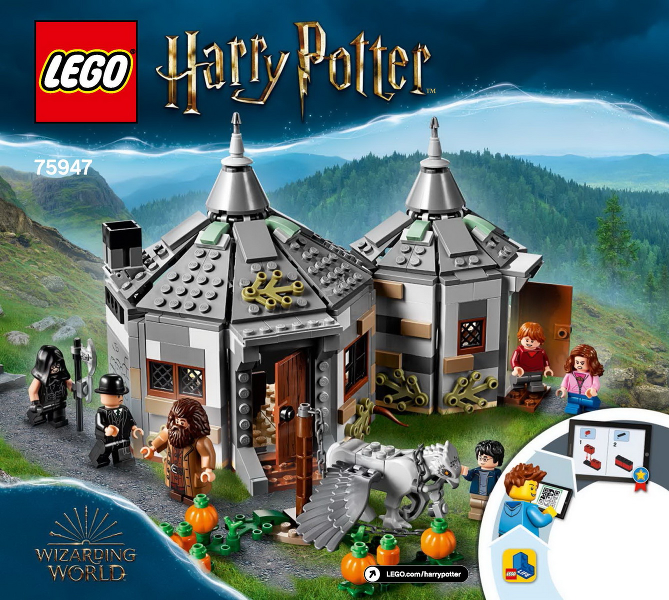 75947 Hagrid's Hut: Buckbeak's Rescue (Certified) LEGO Harry Potter product image 2, provided for visual reference and