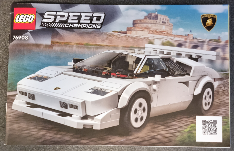 76908 Lamborghini Countach (Certified) LEGO Speed Champions product image 2, provided for visual reference and product