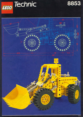 8853 Excavator / Digger (Used) LEGO TECHNIC product image 2, provided for visual reference and product detail review