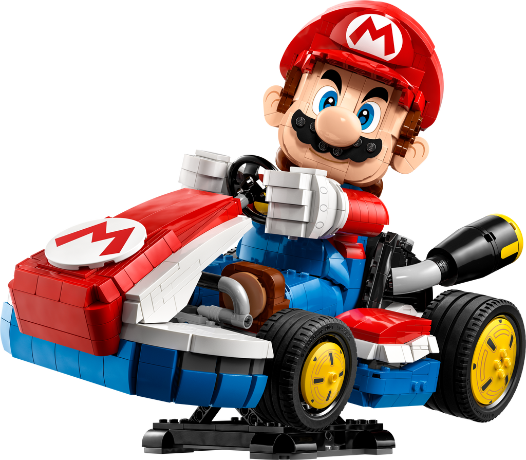 72037 Mario Kart - Mario & Standard Kart (Certified) LEGO Super Mario product image 1, provided for visual reference and