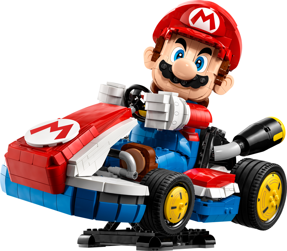 72037 Mario Kart - Mario & Standard Kart (Certified) LEGO Super Mario product image 1, provided for visual reference and