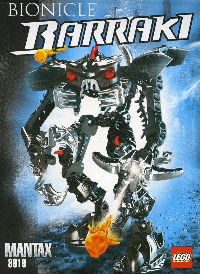 8919 Mantax (Used) LEGO BIONICLE product image 2, provided for visual reference and product detail review