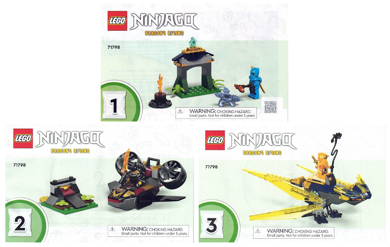 71798 Nya and Arin's Baby Dragon Battle (Certified) LEGO Ninjago product image 2, provided for visual reference and product
