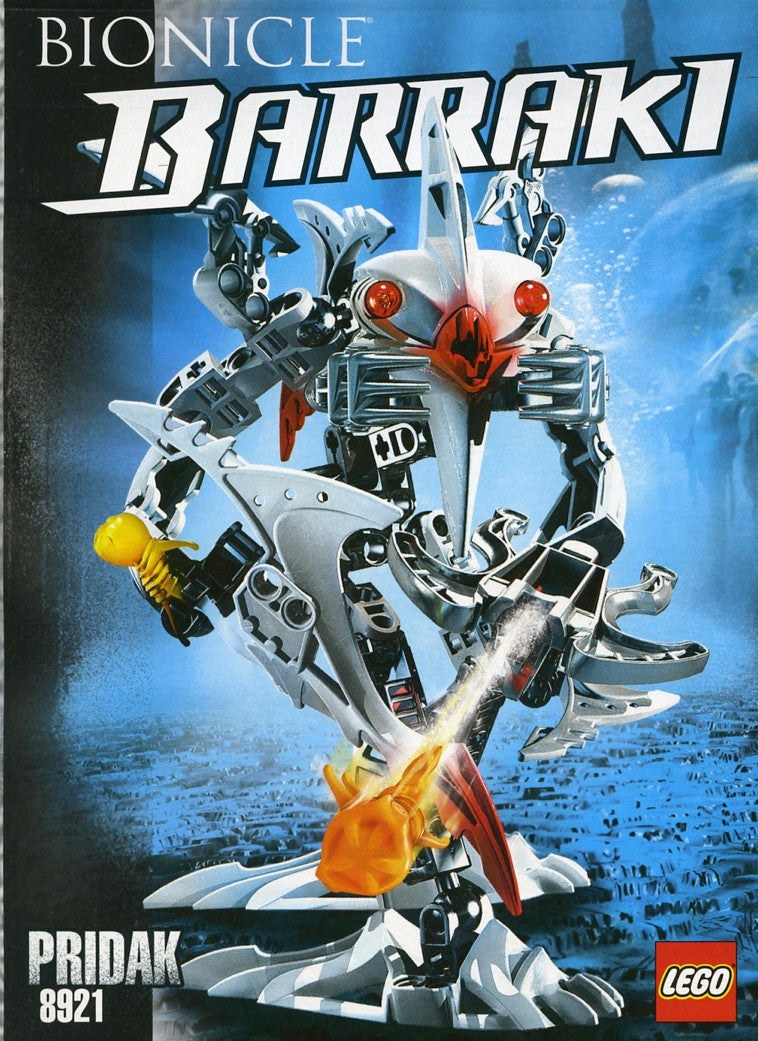 8921 Pridak (Used) LEGO BIONICLE product image 2, provided for visual reference and product detail review