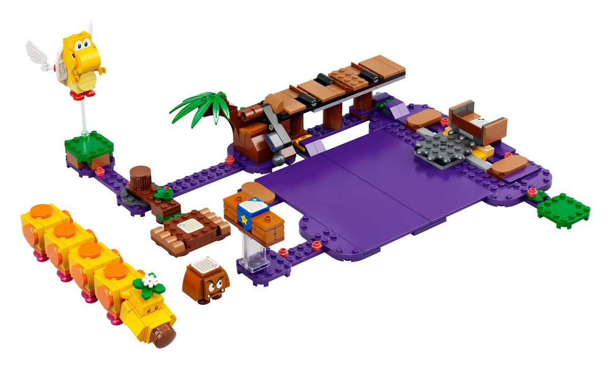 71383 Wiggler's Poison Swamp - Expansion Set (Used) LEGO Super Mario product image 1, provided for visual reference and