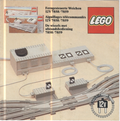 7858 Remote Controlled Points Right 12V (Certified) LEGO Trains product image 1, provided for visual reference and product