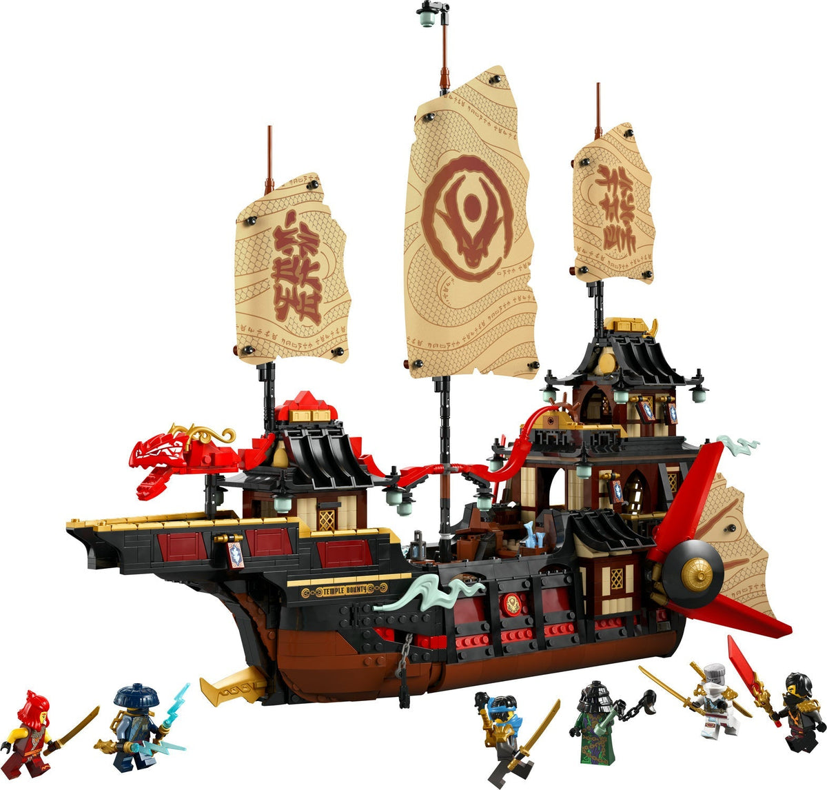 71848 The Temple Bounty (Certified) LEGO Ninjago product image 1, provided for visual reference and product detail review