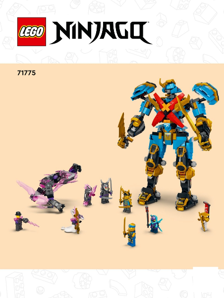 71775 Nya's Samurai X MECH (Used) LEGO Ninjago product image 2, provided for visual reference and product detail review