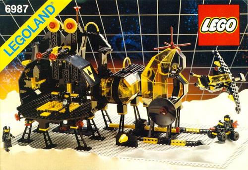 6987 Message Intercept Base (Used) LEGO Space product image 2, provided for visual reference and product detail review