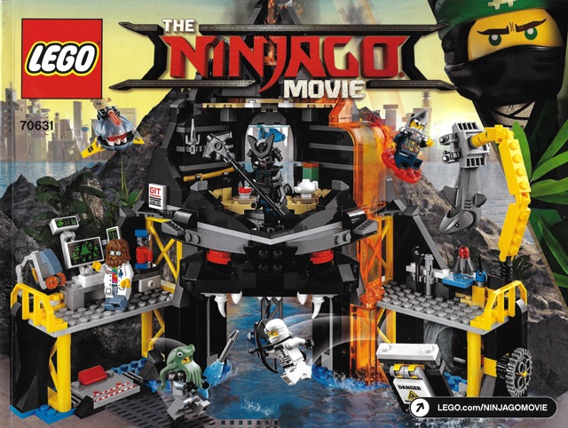 70631 Garmadon's Volcano Lair (Used) LEGO The LEGO Ninjago Movie product image 2, provided for visual reference and product