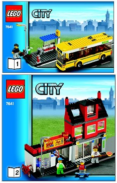 7641 City Corner (Certified) LEGO City product image 2, provided for visual reference and product detail review