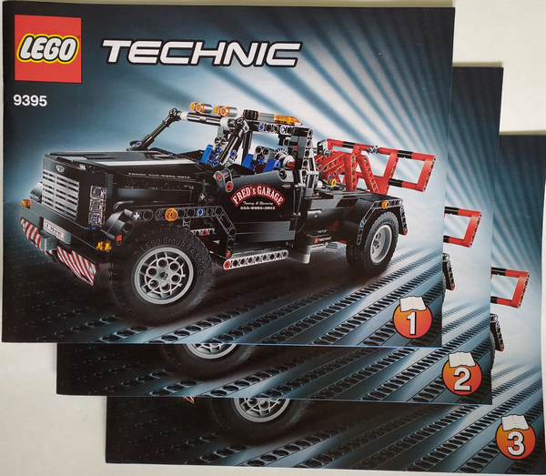 9395 Pick-Up Tow Truck (Used) LEGO TECHNIC product image 2, provided for visual reference and product detail review
