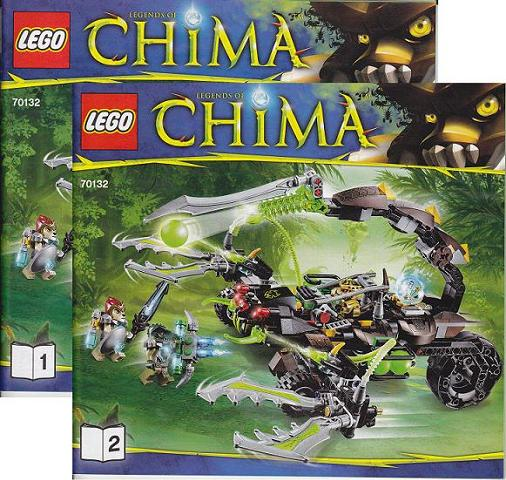 70132 Scorm's Scorpion Stinger (Used) LEGO Legends of Chima product image 2, provided for visual reference and product
