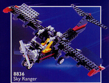 8836 Sky Ranger (Used) LEGO TECHNIC product image 1, provided for visual reference and product detail review