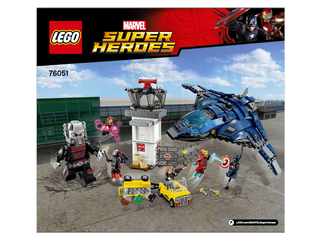 76051 Super Hero Airport Battle (Used) LEGO Super Heroes product image 2, provided for visual reference and product detail