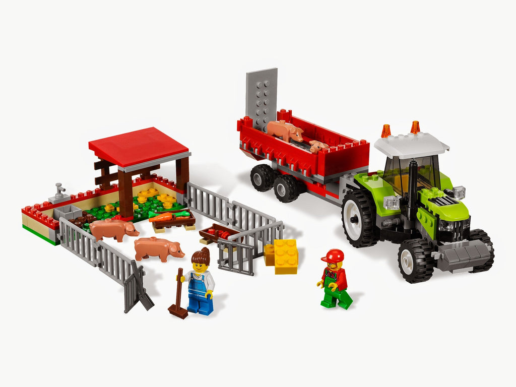 7684 Pig Farm & Tractor (Certified) LEGO City product image 1, provided for visual reference and product detail review