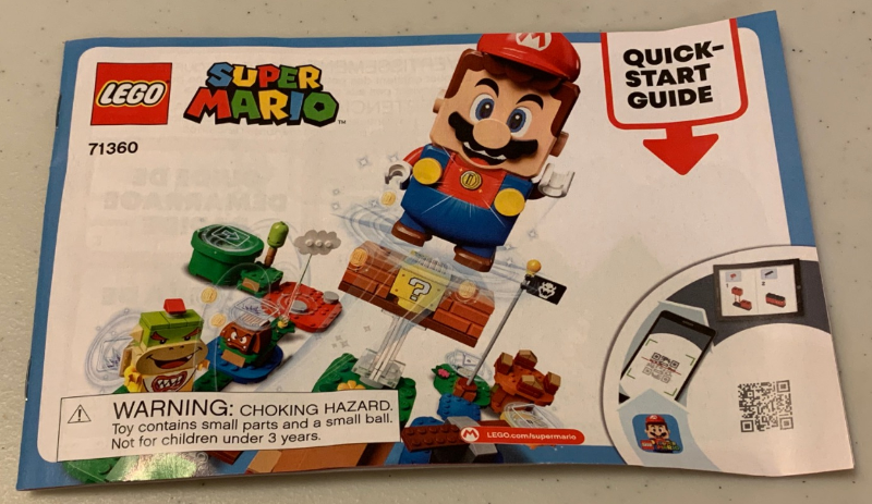 71360 Adventures with Mario - Starter Course (Certified) LEGO Super Mario product image 2, provided for visual reference and