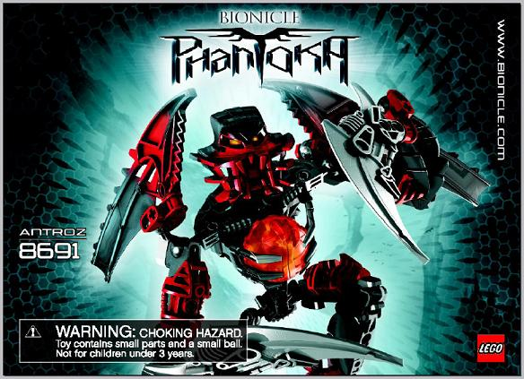 8691 Antroz (Used) LEGO BIONICLE product image 2, provided for visual reference and product detail review