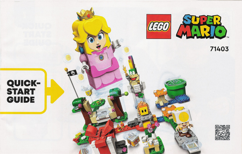 71403 Adventures with Peach - Starter Course (Used) LEGO Super Mario product image 2, provided for visual reference and