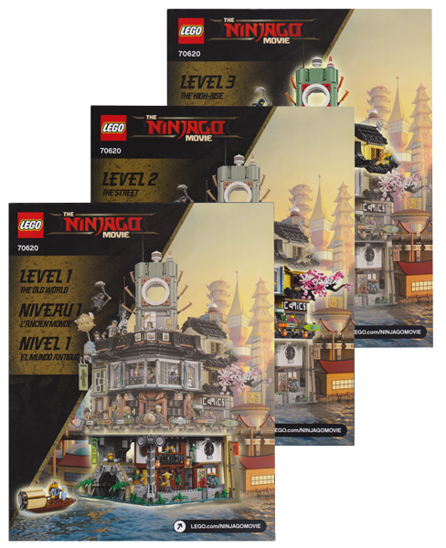 70620 NINJAGO City (Used) LEGO The LEGO Ninjago Movie product image 2, provided for visual reference and product detail