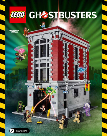 75827 Firehouse Headquarters (Certified) LEGO Ghostbusters product image 2, provided for visual reference and product detail
