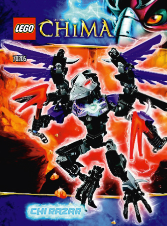 70205 CHI Razar (Certified) LEGO Legends of Chima product image 2, provided for visual reference and product detail review