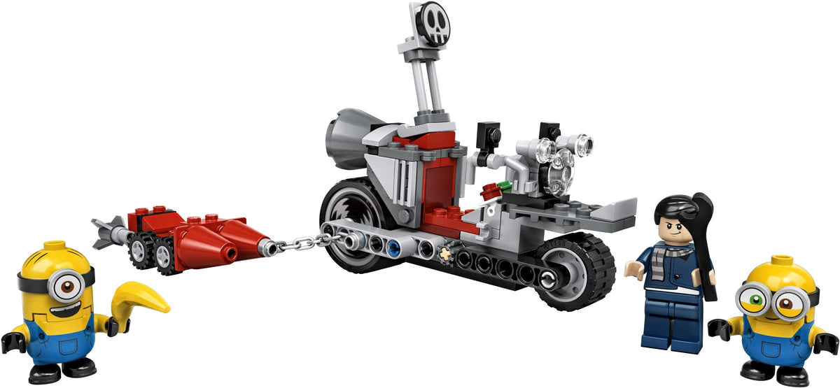 75549 Unstoppable Bike Chase (Used) LEGO Despicable Me product image 1, provided for visual reference and product detail